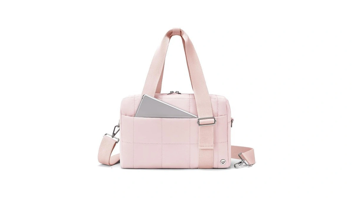 Westbronco Mini Gym Bag For Women, Quilted Small Duffle Bag