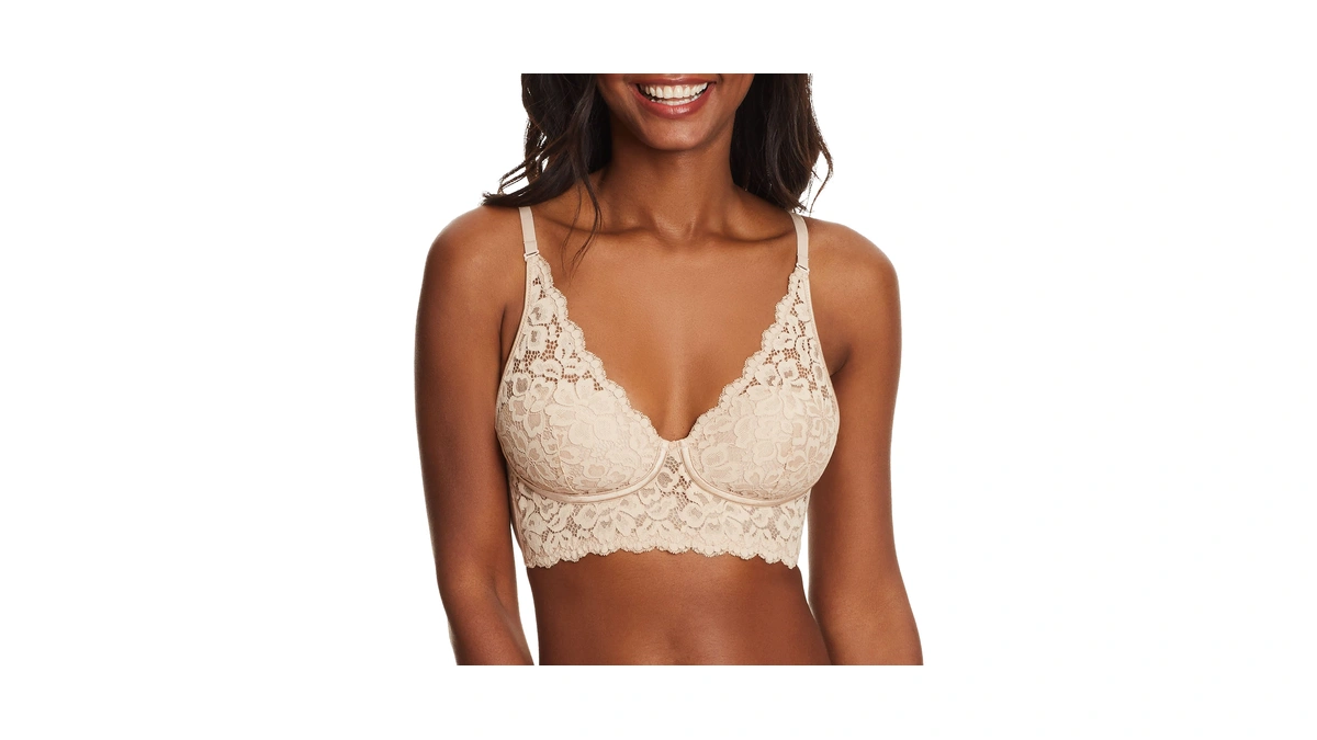 Maidenform Women Pure Comfort Lace Bralette L...