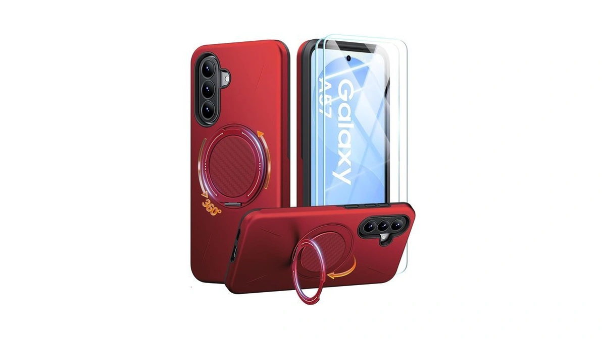 Jame For Samsung Galaxy A57 5g Case With Ring Stand,