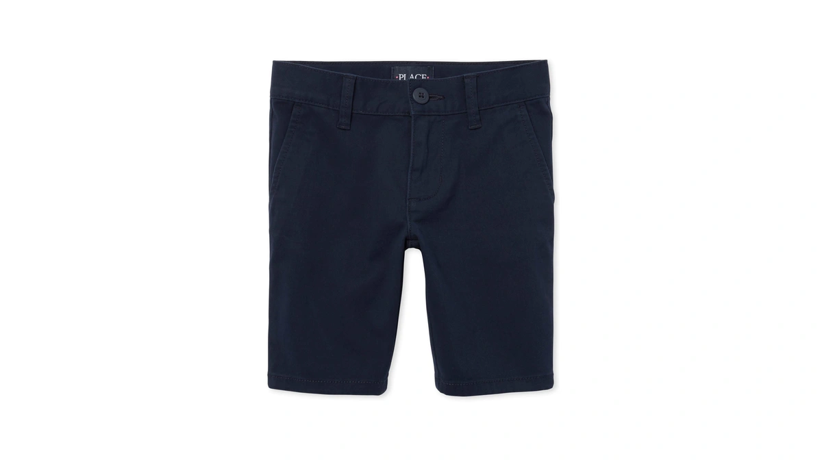 The Children's Place Girl's Chino Shorts, Tidal, 10