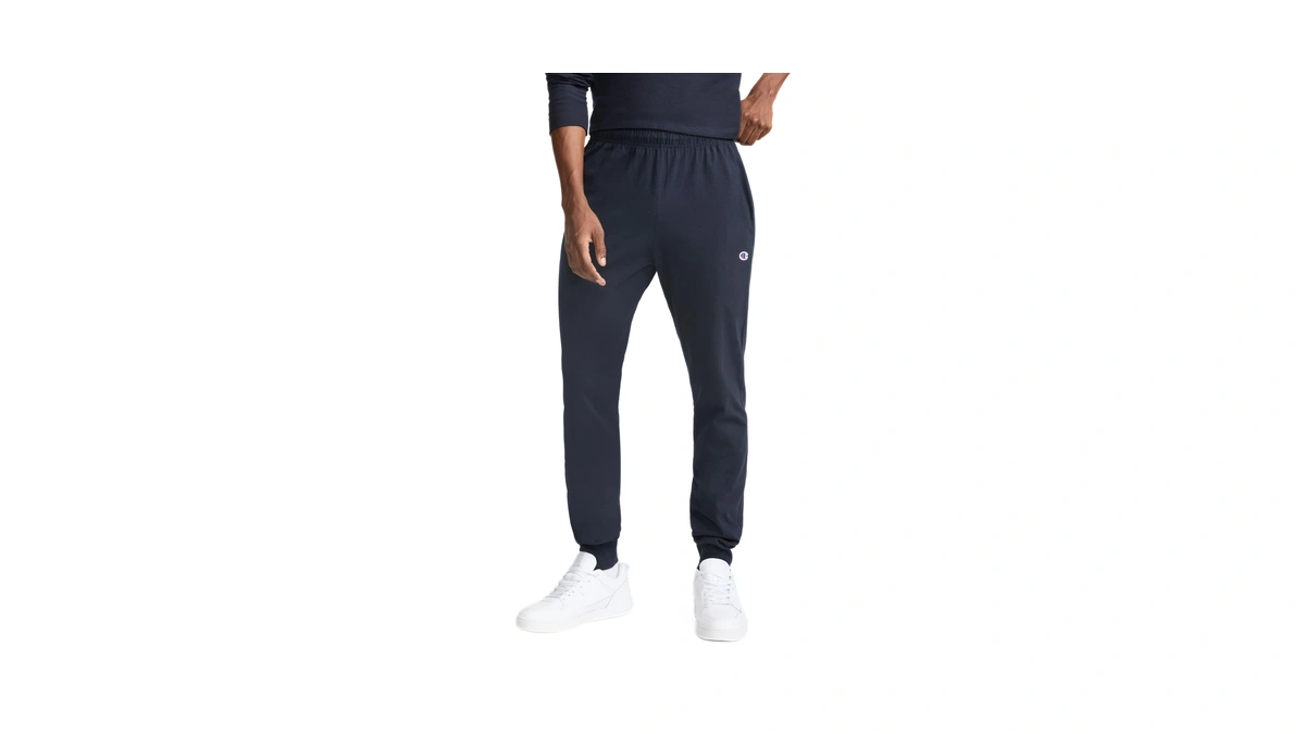 Champion Men Lightweight Lounge Joggers Logo