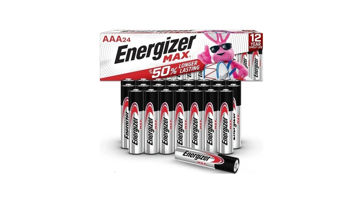 Energizer Max Aaa Batteries (24 Pack), Triple A Alkaline Batteries
