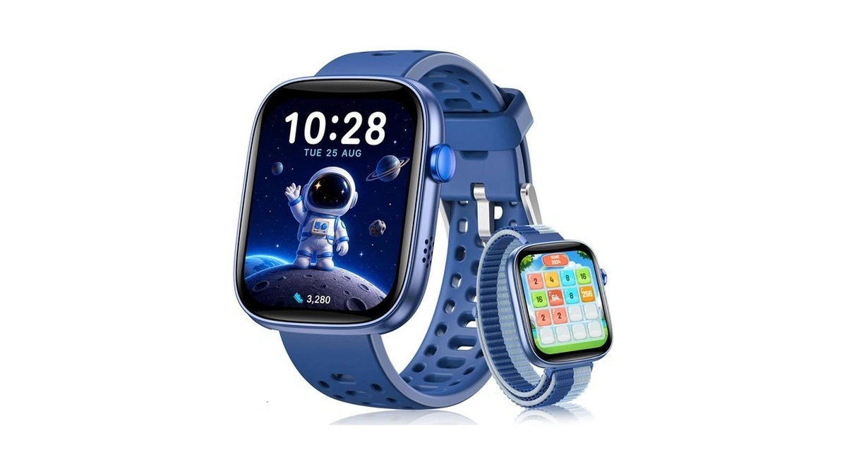 Kids Smart Watch No Phone Needed, 1.83" Smart Watch Fitness