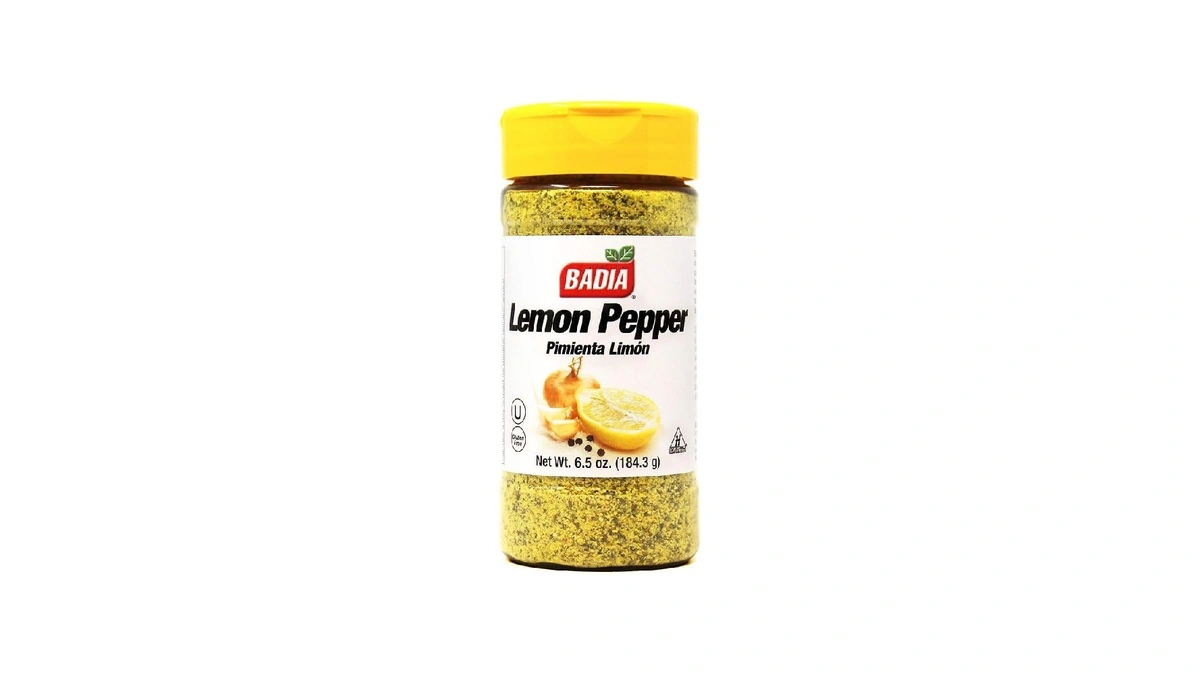 Badia Lemon Pepper Seasoning, 6.5 Oz - Pepper, Garlic &