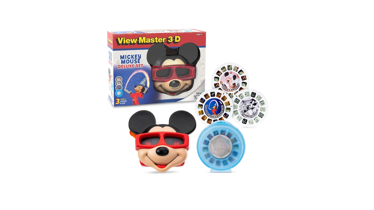View-master Mickey Mouse Deluxe Set, Disney 100 Edition - Stem,