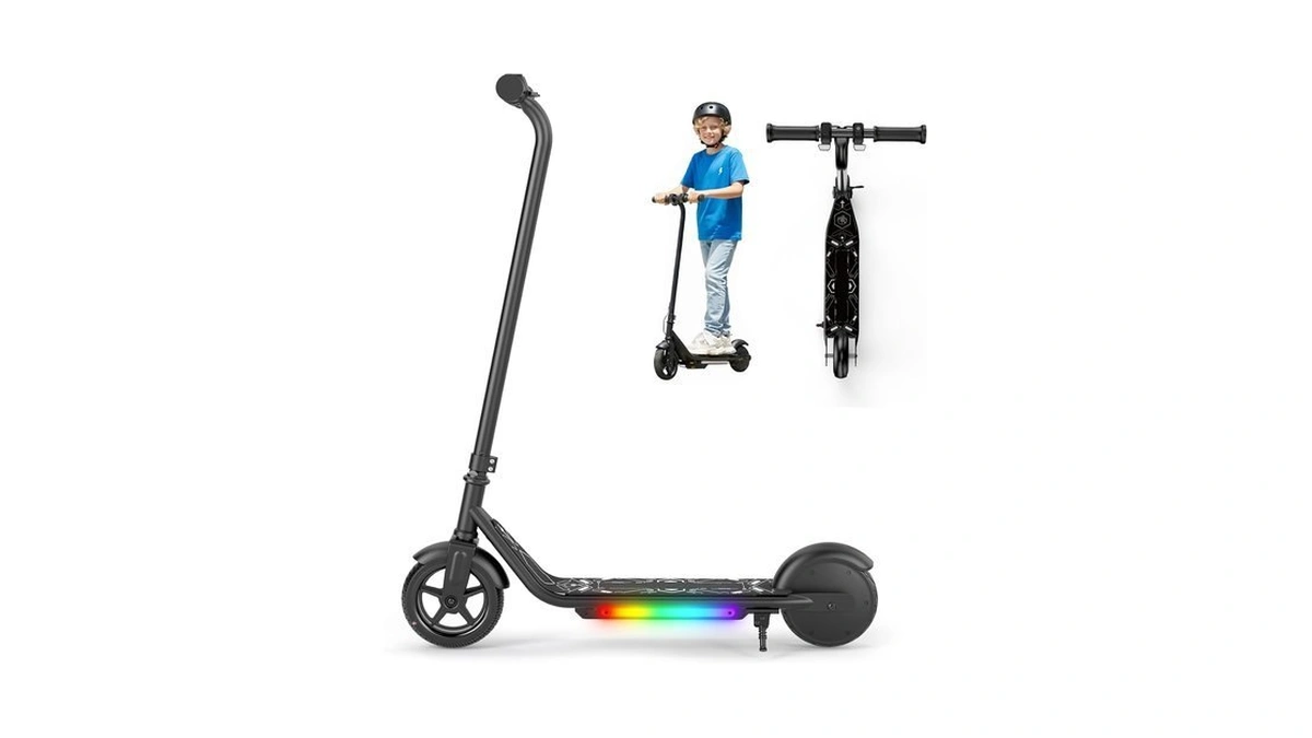 Electric Scooter For Kids Ages 6-12, 150w Motor,10 Mph Max