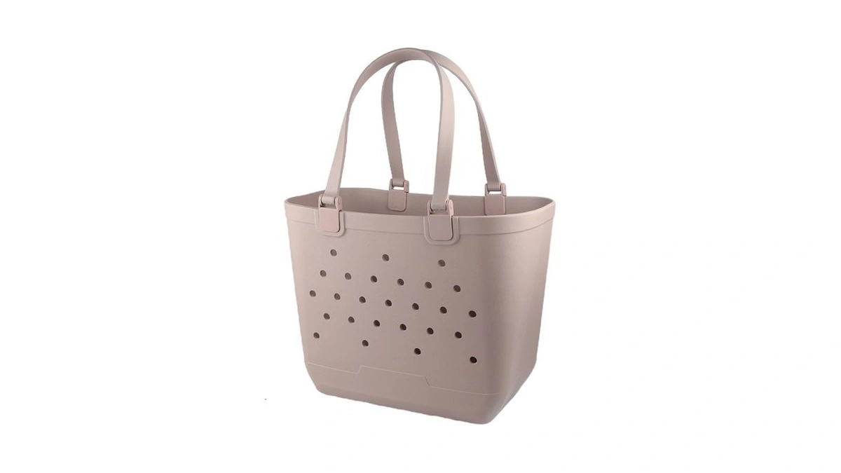 Zaodi Beach Tote Bag, Waterproof Sandproof Rubber Beach Tote Bags