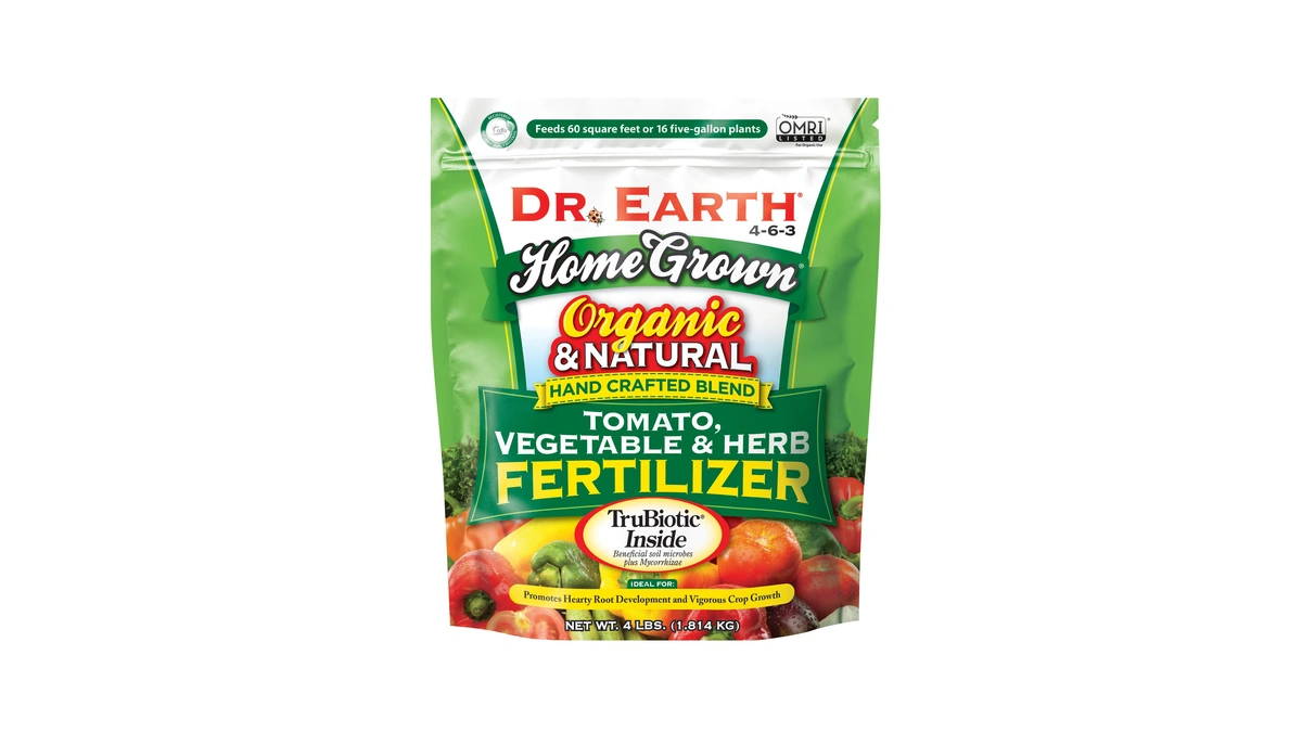 Dr. Earth Organic 5 Tomato, Vegetable & Herb Fertilizer Poly
