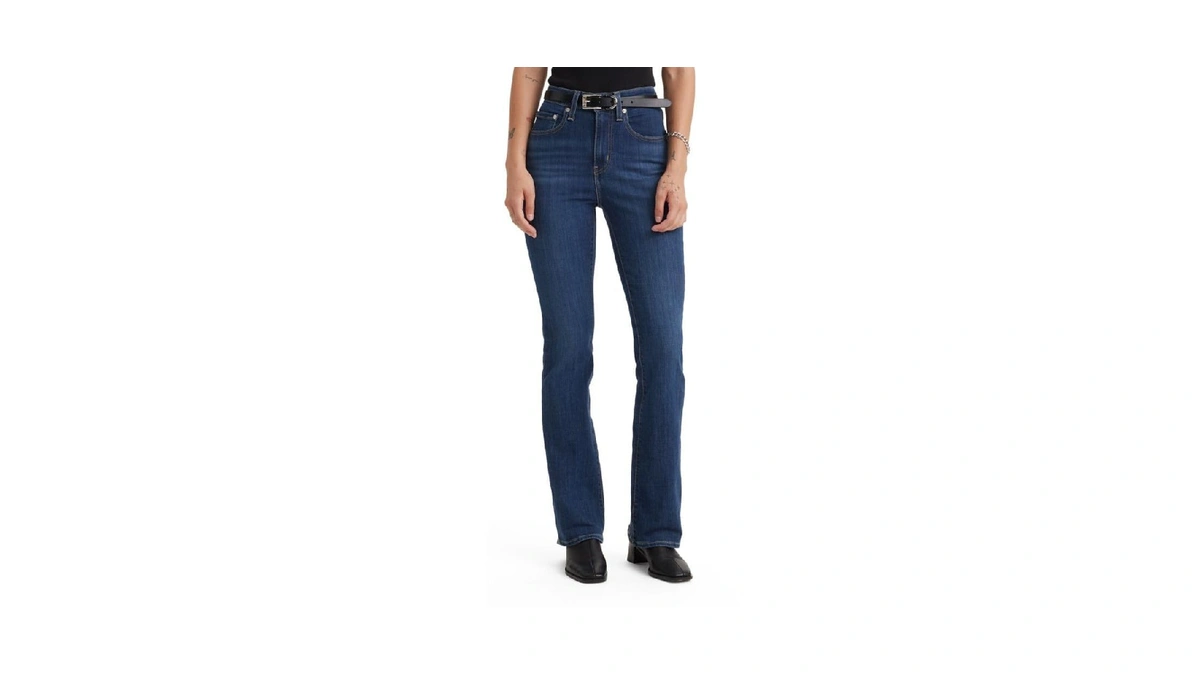Levi's Women's 725 High Rise Bootcut Jeans, Lapis Dark Horse,