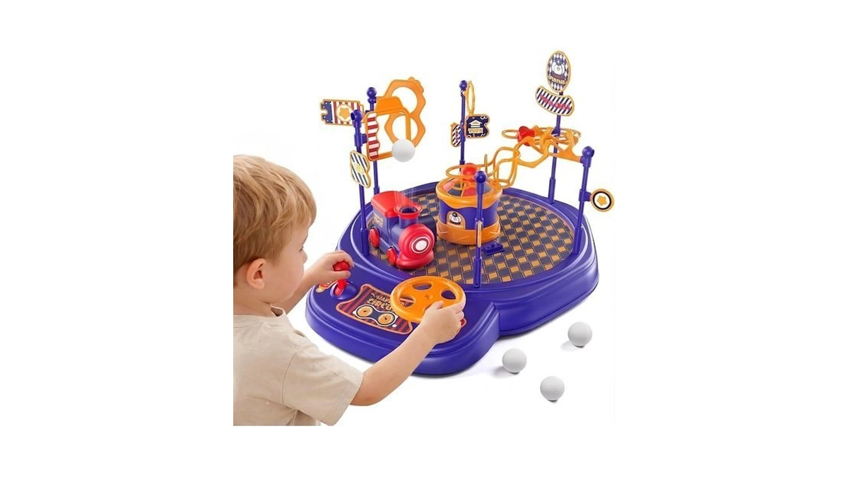 Racing Car Steering Wheel Toy For Kids, Focus Training Toy