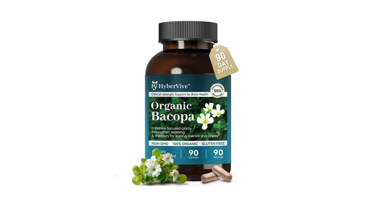 Amazon coupon: Organic Bacopa Monnieri Supplement 300 M