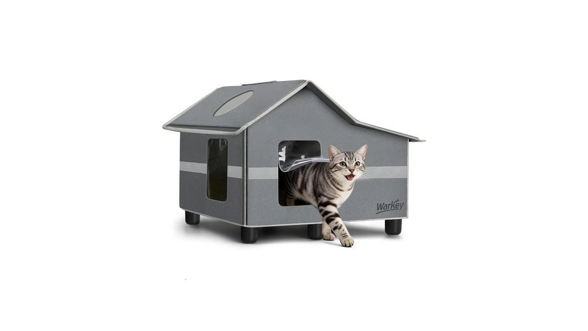 Outdoor Cat House Weatherproof, Outside Cat House For Outdoor Feral