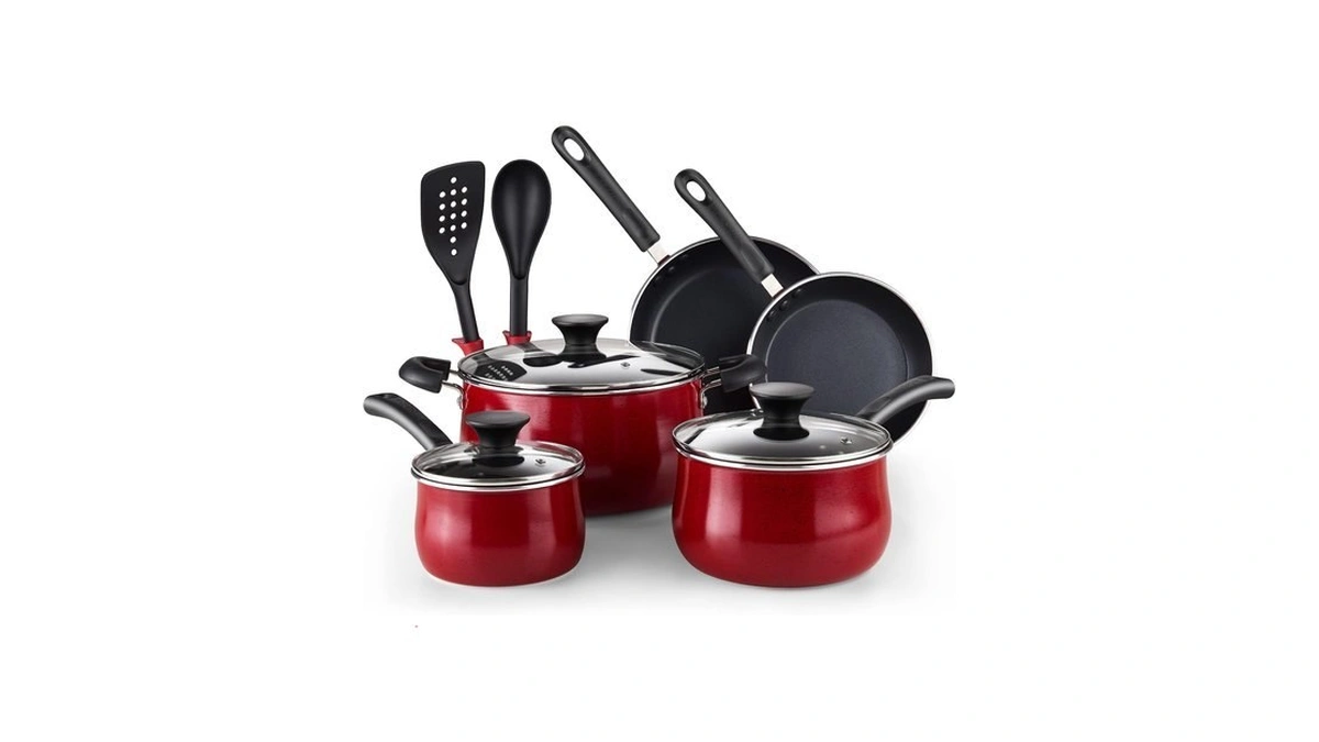 Cook N Home Professional Pots And Pans Nonstick Cookware Set,