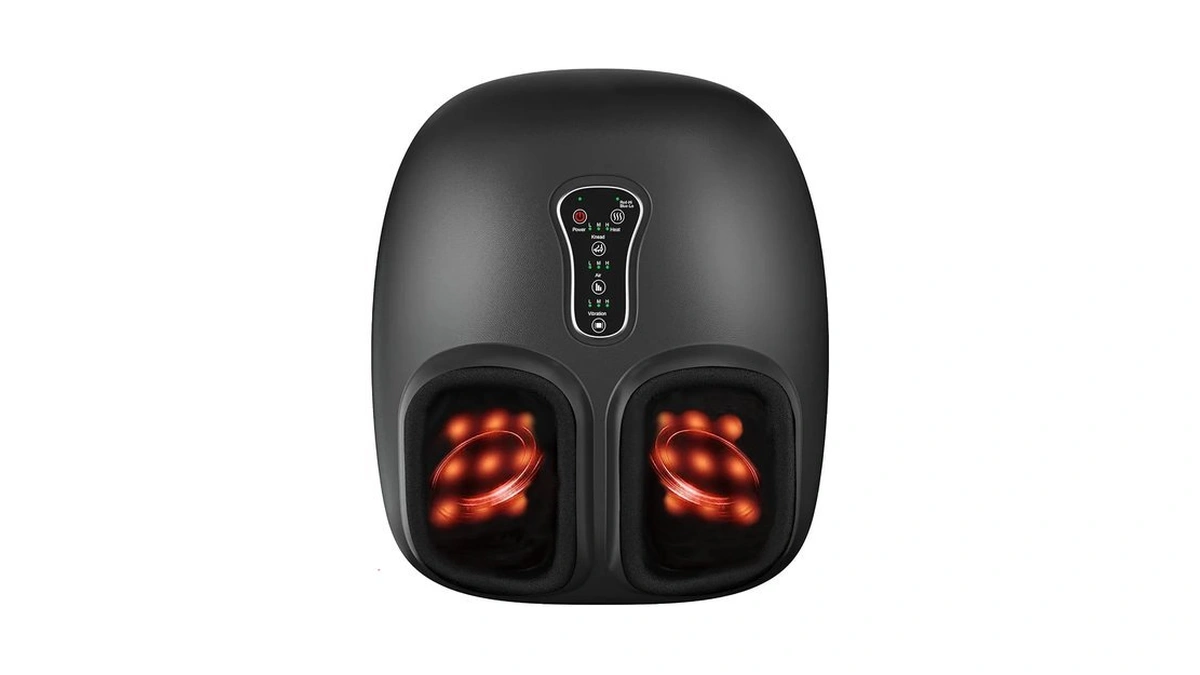 Foot Massager With Heat, Vibration & Rolling Compression - Plantar