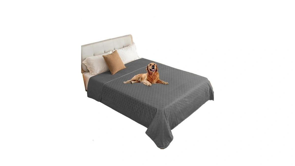 Waterproof Dog Blanket, Soft Reversible Throw For Couch & Bed