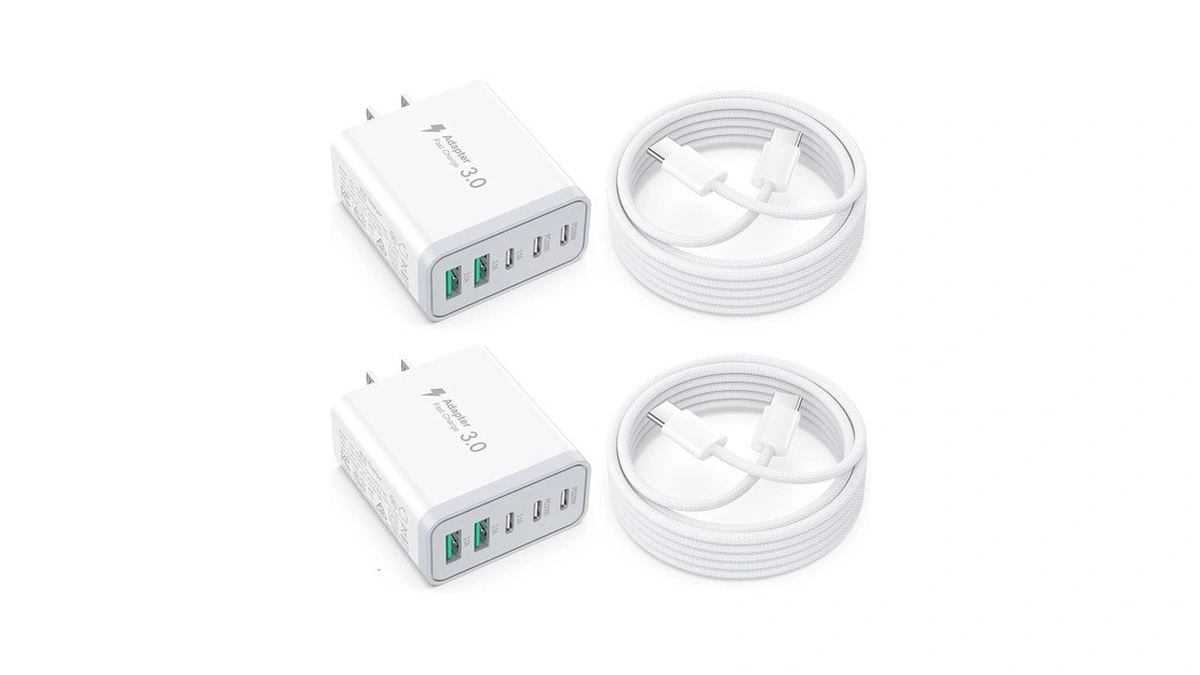 Usb C Charger Block, Besgoods Multiple Ports Fast Charging Block