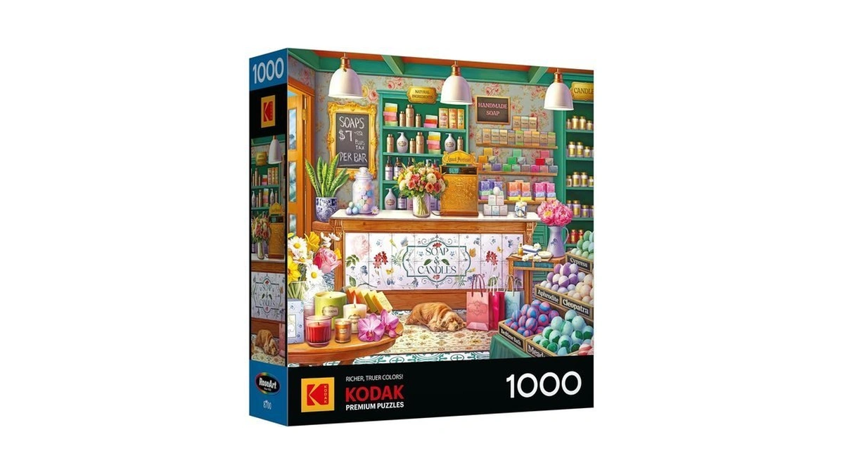 Roseart Kodak Premium Soap & Candle Shop 1000 Piece Jigsaw