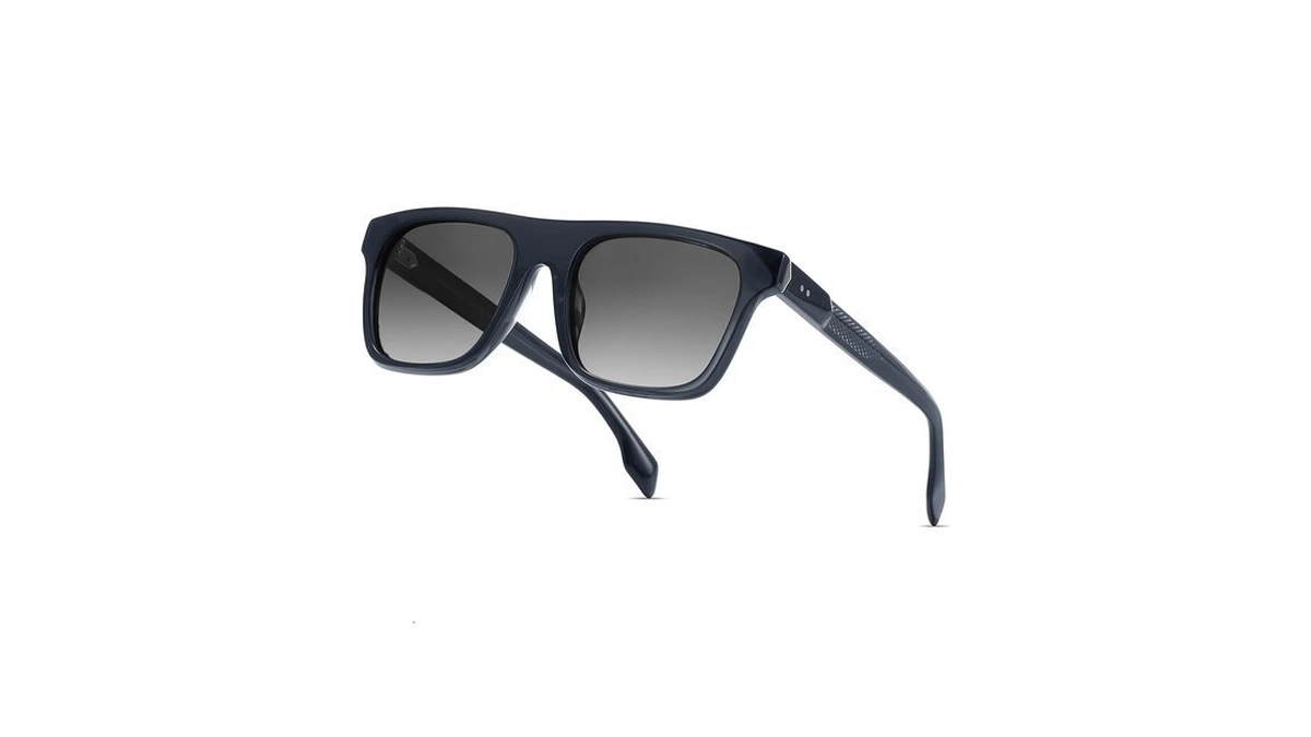 Ricafirla Polarized Sunglasses For Men Uv400 Protection, Square Acetate