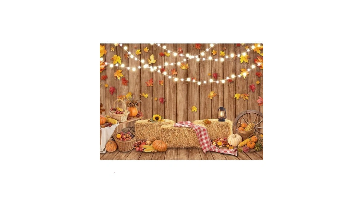 Fall Backdrops For Photography Fall Party Decorations 7×5ft