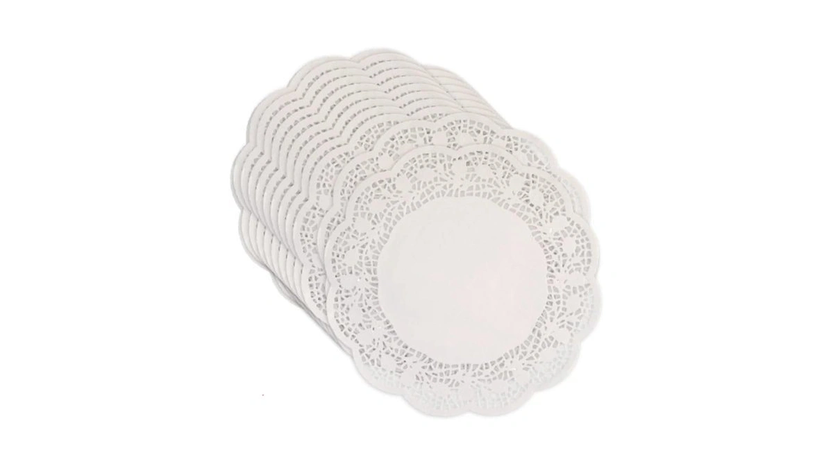 White Paper Doilies - 12" (12 Ct) - Premium Quality