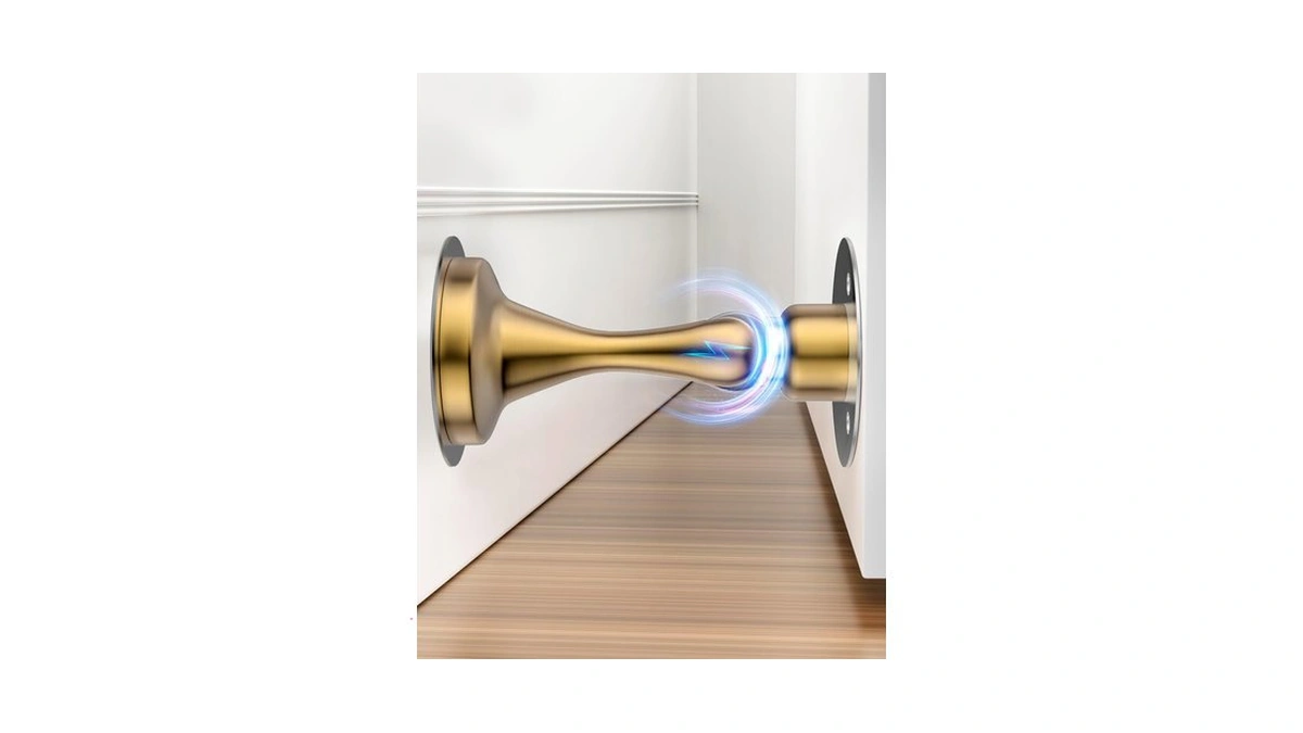 Door Stoppers Magnetic Door Catch No Drill Stainless Steel Doorstop