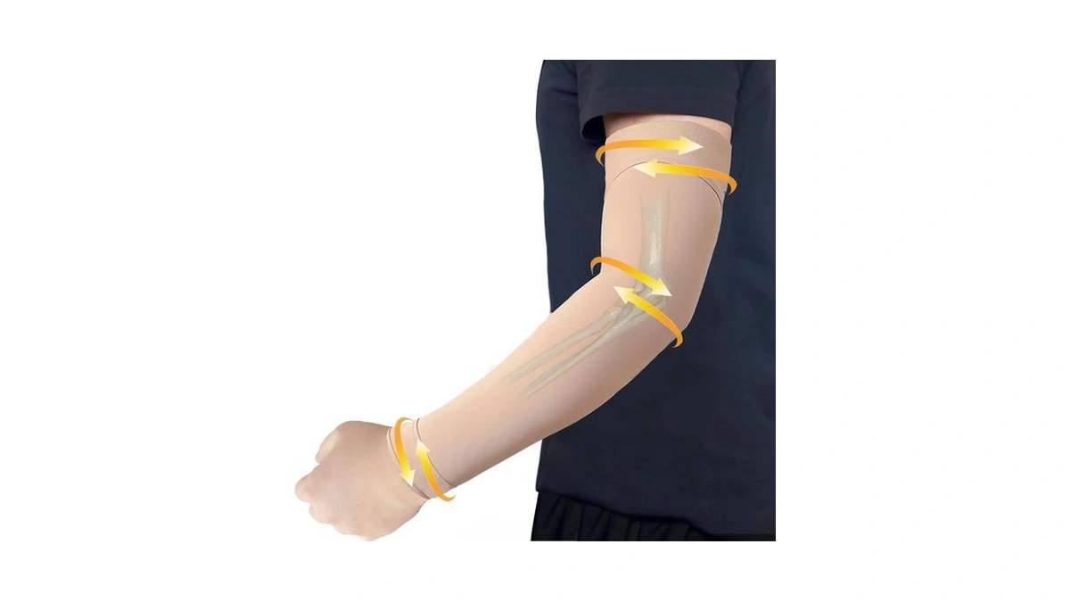 Konsedik Lymphedema Medical Compression Arm Sleeve For Men And Women,15-20