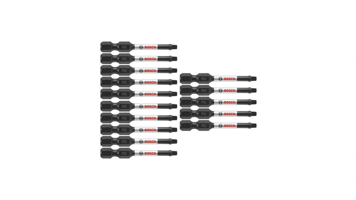 Bosch Itsq22b 10-pack 2 In. Square #2 Impact Tough Screwdriving