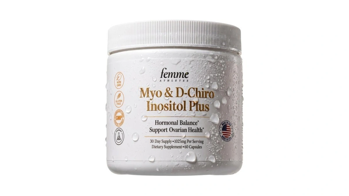 Femme Athletes Myo-inositol & D-chiro Inositol 40:1 Capsules For Women