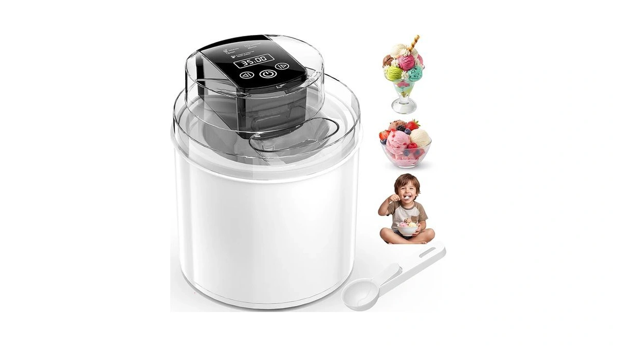 Amazon code: Ice Cream Maker Machine, 2.1qt Double Fr