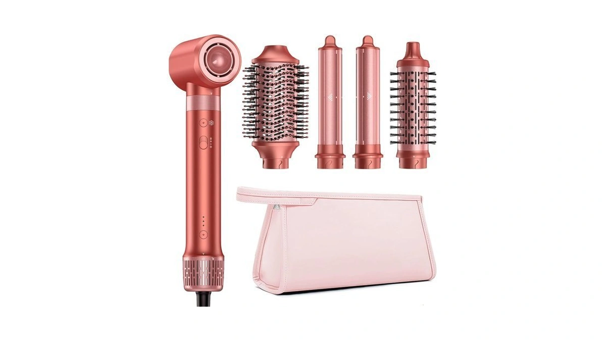 Hittiona High-speed Hair Dryer Brush - Hot Air Styler Multi