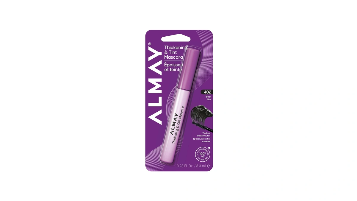 Almay Thickening & Tint Mascara, 402 Black, 1 Count