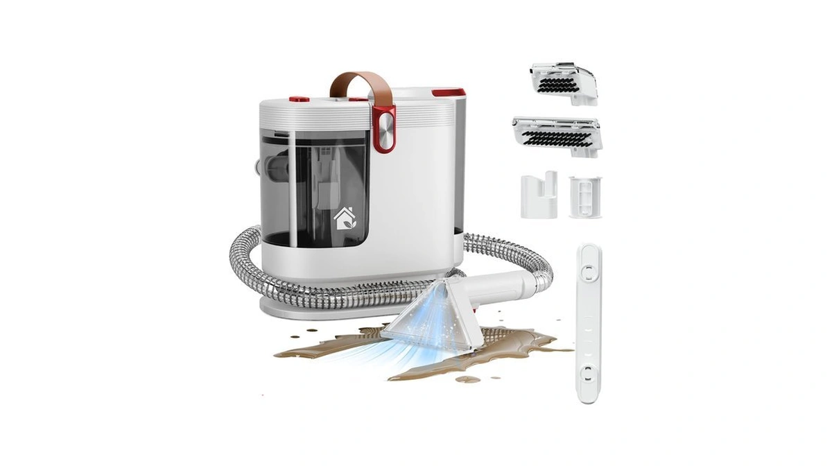 Wurese Portable Carpet Cleaner Machine – Handheld Deep Cleaner With
