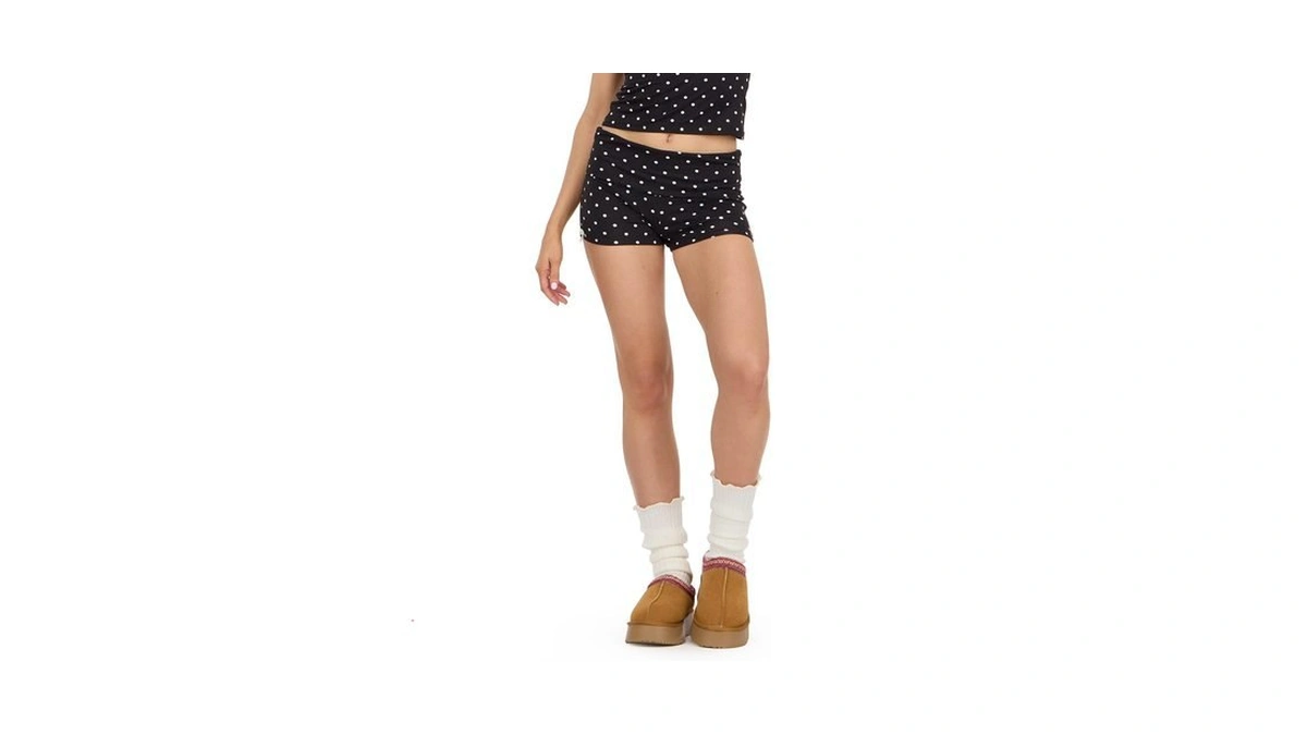 Amazon : Forever 21 Fold Over Mini Short With Sma