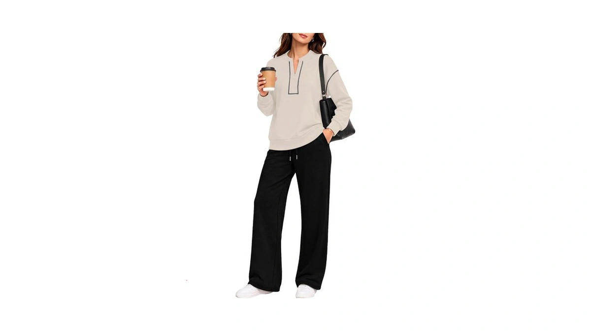 Sipaya 2 Piece Sets For Women Fall Outfits Lounge Set