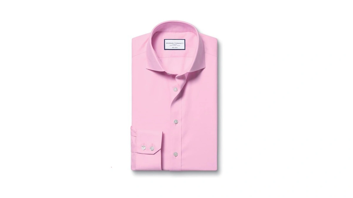 Charles Tyrwhitt Shirts For Men - Pink Non Iron With