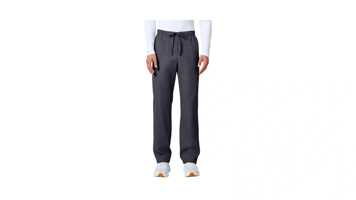 Cherokee Ww Professionals Scrubs For Men Tapered Leg Cargo Scrub