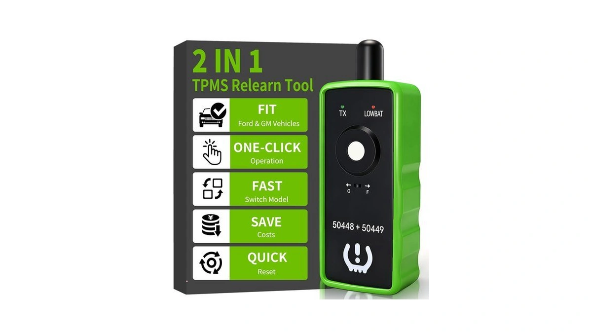 2in1 Tpms Relearn Tool For Gm And Ford With Model