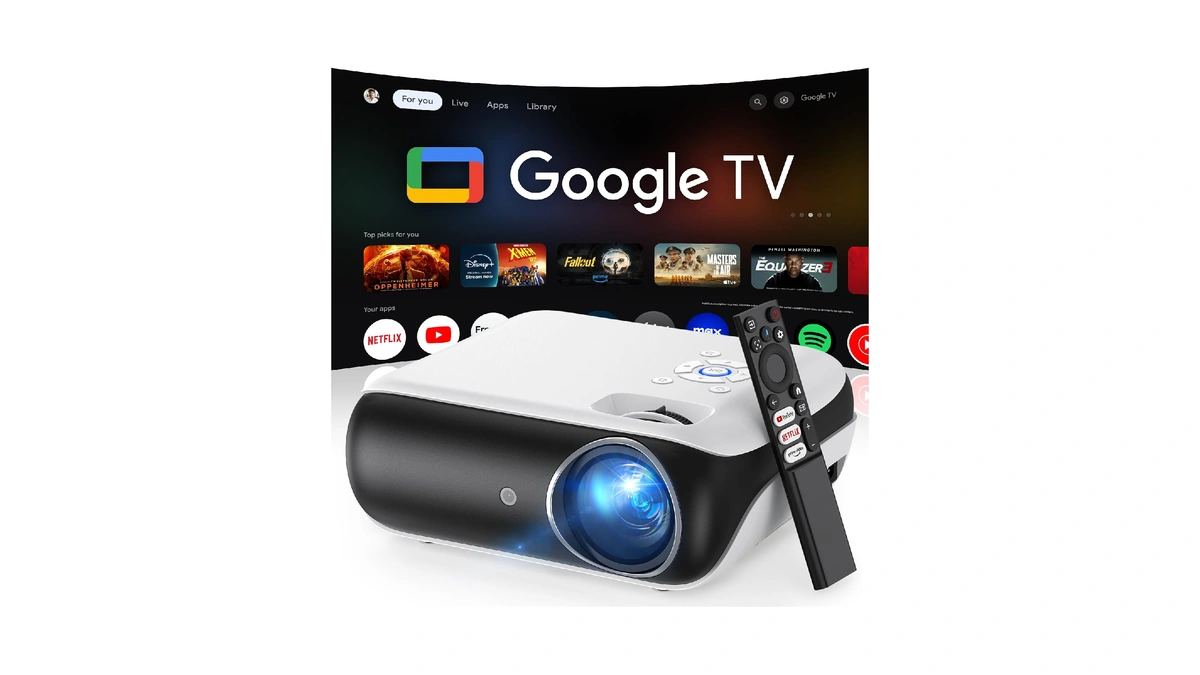 Official Licensed Google Tv - Happrun 4k Supported Outdoor Smart