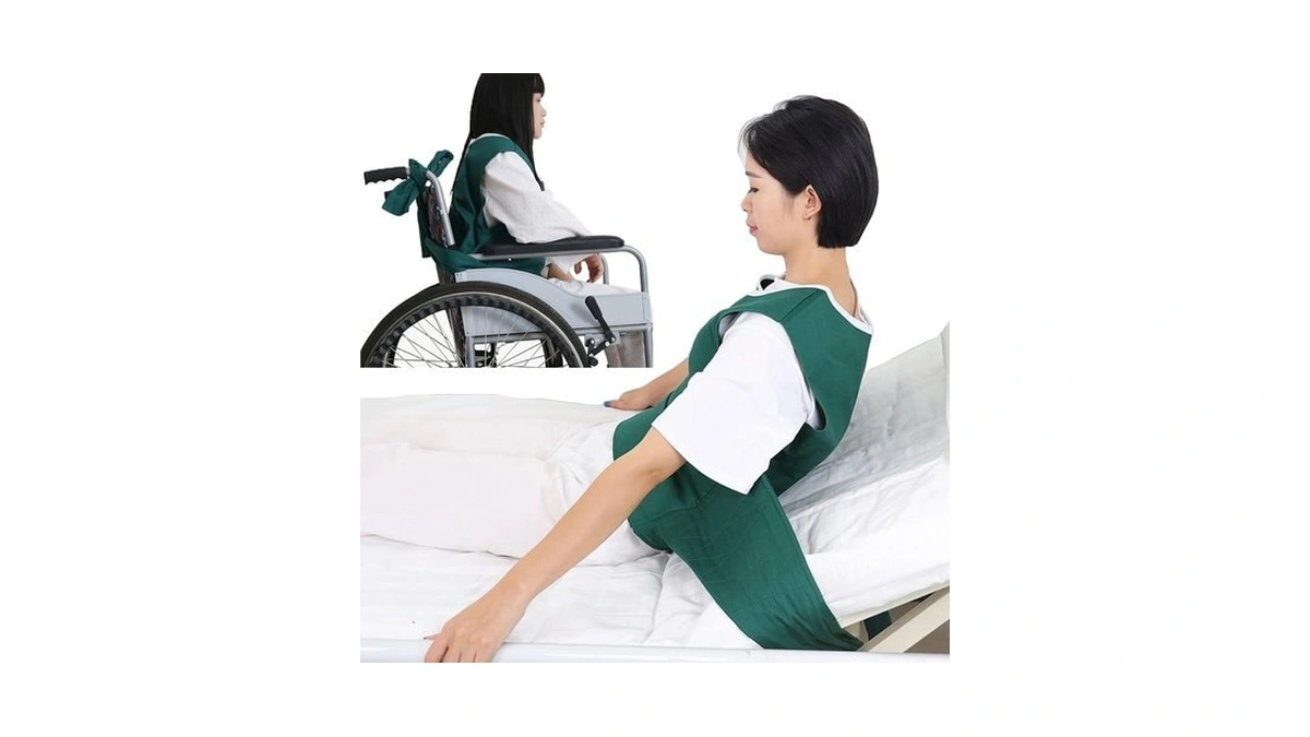 Vest Restraint Suit For Bed/wheelchair, Anti Fall Bed Restraint (l)