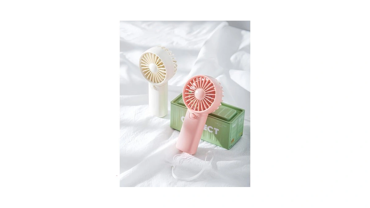 Mini Portable Fan, (2 X Aaa Batteries, Batteries Not Included)
