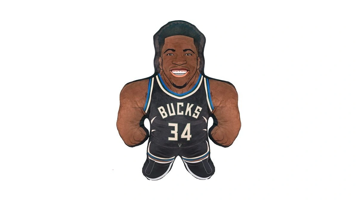 Bleacher Creatures Giannis Antetokounmpo 24" Nba Bleacher Buddy Plush Figure