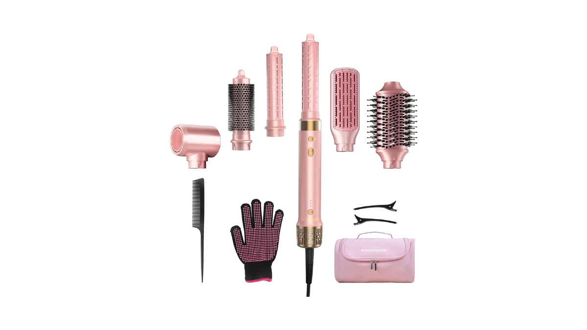 Mythsight Stylevibe 6-in-1 Air Styler With Hair Dryer & Auto-wrap