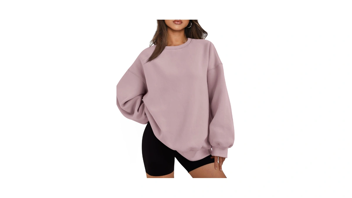 Efan Womens Oversized Sweatshirts Crewneck Casual Lounge Fall Outfits 2026