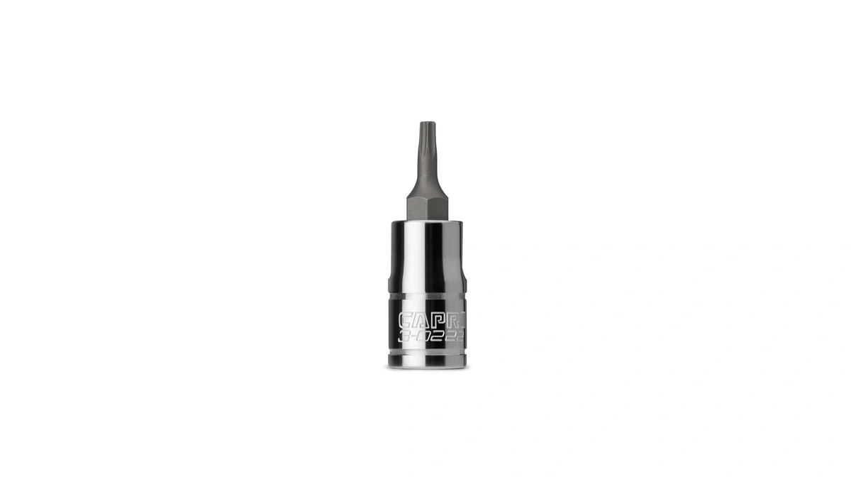 Capri Tools 3-0222 T10 Star Bit Socket, 1/4-inch Drive