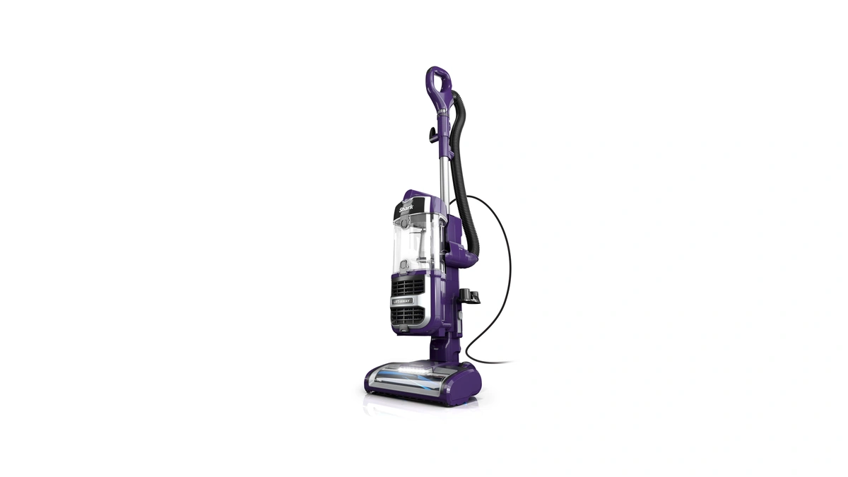 Shark Lift-away Upright Vacuum, Powerfins, No Hair Wrap, Eggplant, Zd201