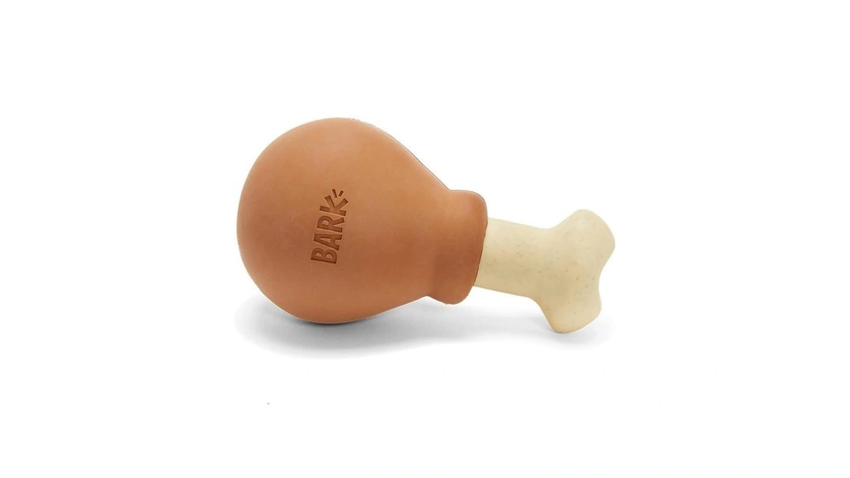 Barkbox Turkey Drumstick Super Chewer - Toy For Small Dogs