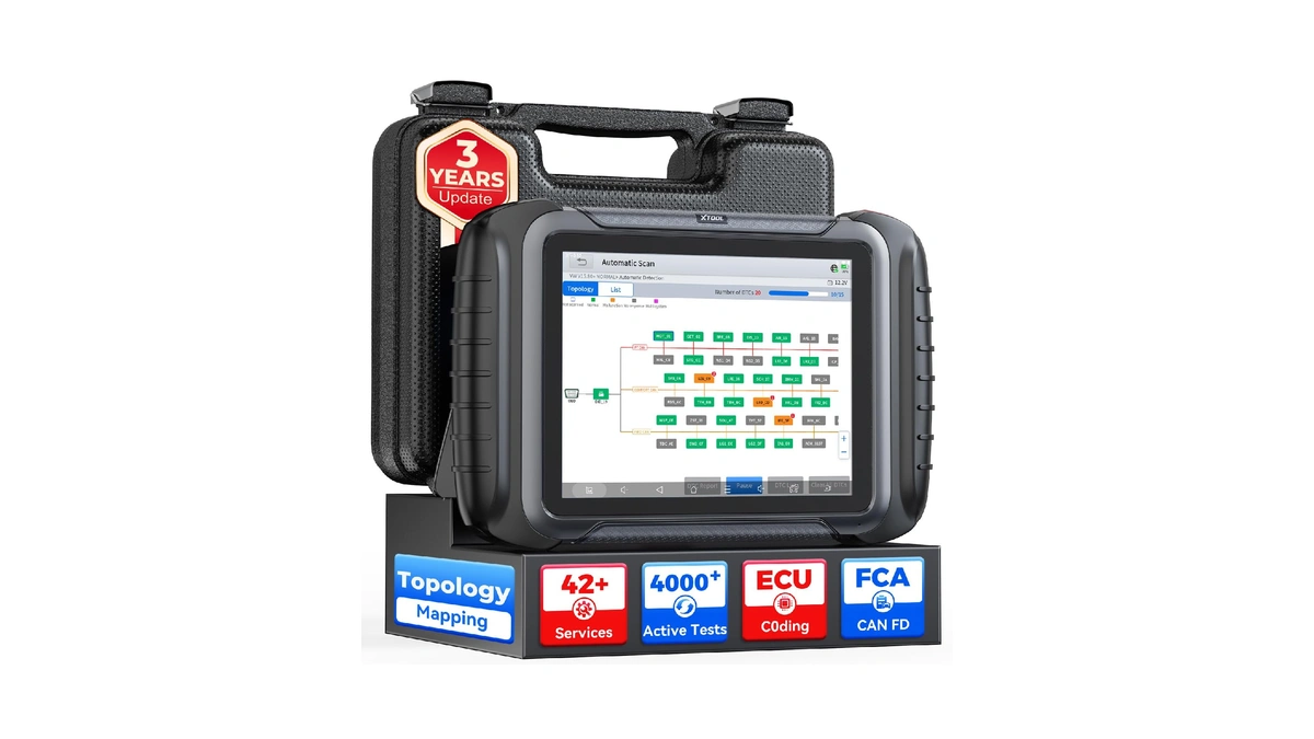 Xtool D8s Ai-assisted Bidirectional Obd2 Scanner With Topology Mapping