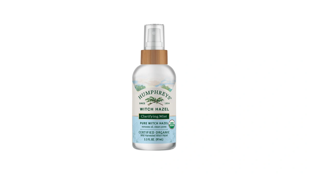 Humphreys Witch Hazel Clarifying Toner Mist | Usda Organic |