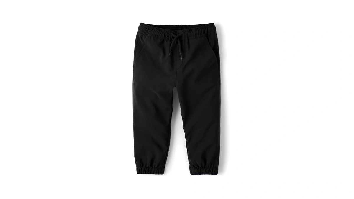 The Children's Place,baby Boys,and Toddler Uniform Quick Dry Jogger Pants,black,12
