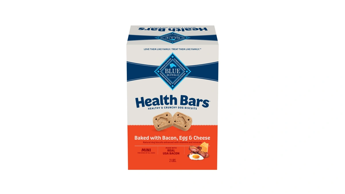 Blue Buffalo Health Bars Bacon Egg & Cheese Mini Dog